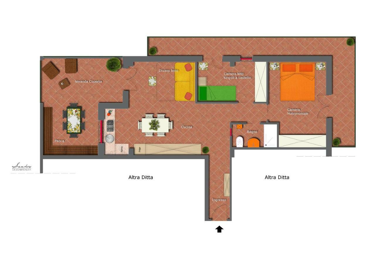 Capo D'Orlando Apartments - Sabbia Eksteriør bilde